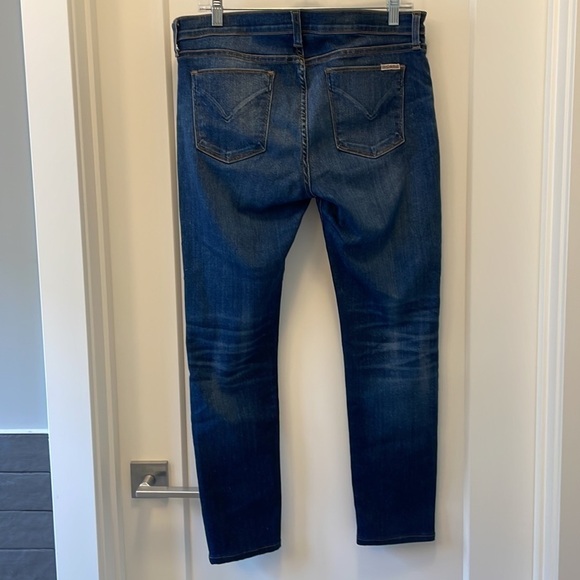 Sz32 Hudson Krista Super Skinny Ankle Denim in a dark wash BGLO colour VGUC - Picture 7 of 14